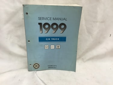 1999 Chevrolet, GMC, Cadillac C/K Truck Service Manual Volume Two of Four