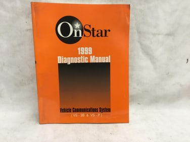 1999 OnStar Diagnostic Manual VS-3B & VS-P