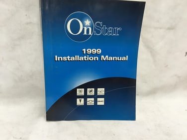 1999 OnStar Installation Manual