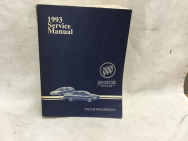 1993 Buick Roadmaster Service Manual