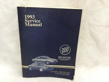1993 Buick Park Avenue / Le Sabre Service Manual