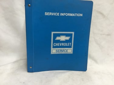 1985 Chevrolet Corvette Shop Manual
