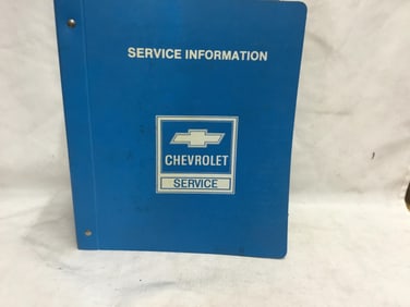 1985 Chevrolet Caprice-Impala, Monte Carlo, El Camino Service Manual