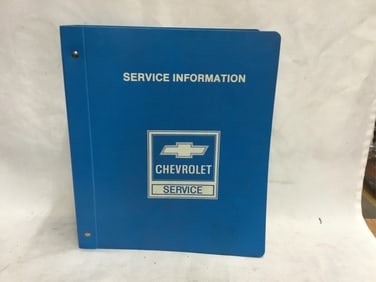 1985 Chevrolet Camaro Shop Manual