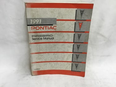 1991 Pontiac Firebird Service Manual