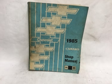 1985 Chevrolet Camaro Shop Manual