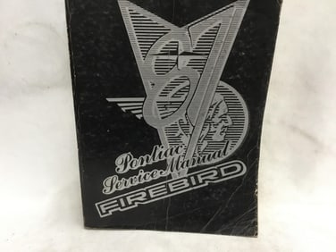 1987 Pontiac Firebird Service Manual