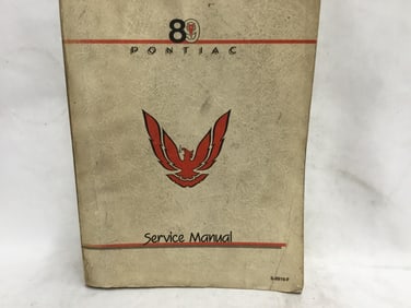 1989 Pontiac Firebird Service Manual