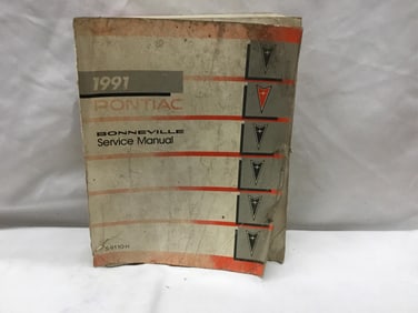 1991 Pontiac Bonneville Service Manual