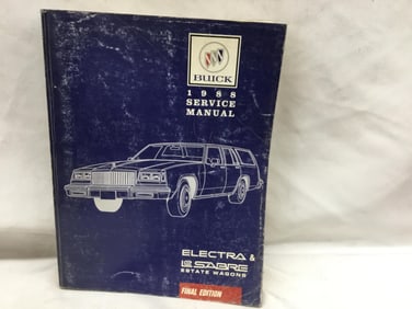 1988 Buick Electra & LeSabre Service Manual Final Edition
