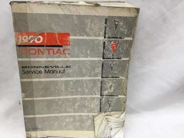 1990 Pontiac Bonneville Service Manual