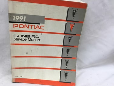 1991 Pontiac Sunbird Service Manual