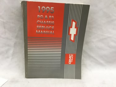 1995 GMC Truck PG & P3 Chassis Service Manual