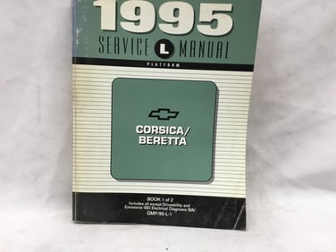 1995 Chevrolet Corsica / Beretta Service Manual Book One of Two