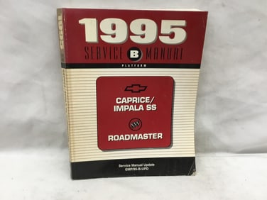 1995 Chevrolet Caprice / Impala SS, Buick Roadmaster Service Manual Supplement