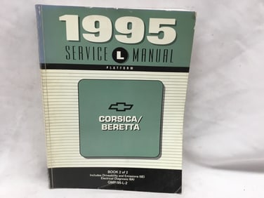 1995 Chevrolet Corsica / Beretta Service Manual Book Two of Two