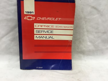 1991 Chevrolet Caprice Sedan / Wagon Service Manual