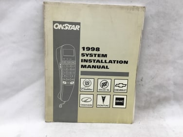1998 OnStar System Installation Manual