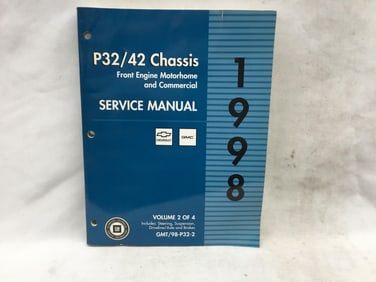 1998 Chevrolet, GMC P32/42 Chassis Service Manual Volume Two of Four