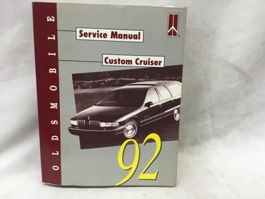 1992 Oldsmobile Custom Cruiser Service Manual