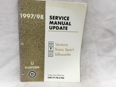 1997-98 Chevrolet Venture, Pontiac Trans Sport, Oldsmobile Silhouette Service Manual Update