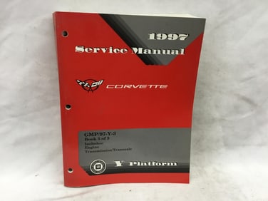 1997 Chevrolet Corvette Service Manual Book Three of Three