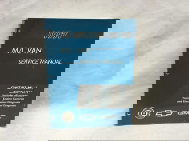 1997 Chevrolet, GMC M/L Van Service Manual Book One of Two