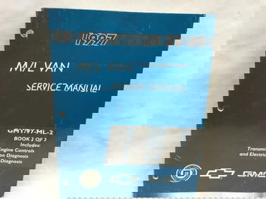 1997 Chevrolet, GMC M/L Van Service Manual Book Two of Two