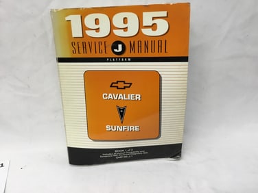 1995 Cavalier Sunfire Service Manual Book 1 of 2