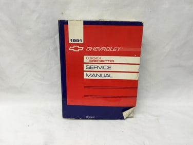 1991 Chevrolet Corsica Beretta Service Manual
