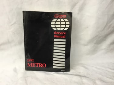 1991 Geo Metro Service Manual