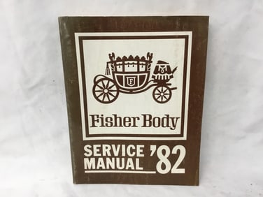1982 Fisher Body Service Manual