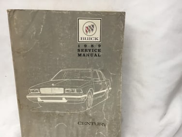 1989 Buick Century Service Manual
