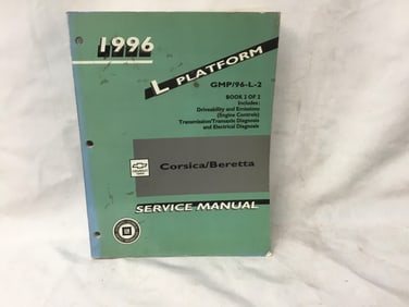 1996 Chevrolet Corsica / Beretta Service Manual Book 2 of 2