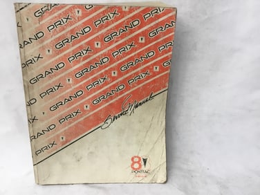 1988 Pontiac Grand Prix Service Manual