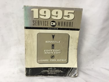 1995 Pontiac Oldsmobile Buick Bonneville Eighty-Eight Le Sabre Service Manual Book 1 of 2
