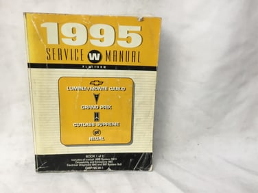 1995 Chevrolet Pontiac Oldsmobile Buick Lumina Grand Prix Cutlass Regal Service Manual