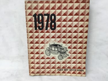 1978 Fisher Body Service Manual