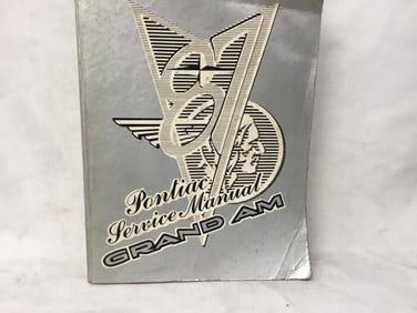 1987 Pontiac Grand Am Service Manual