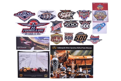 Indianapolis 500 2000s Cloth Patches and History Books