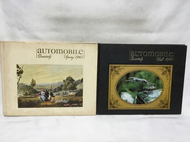 Automobile Quarterly - Volume 2 Numbers 1 and 3 - Spring 1963 and Fall 1963
