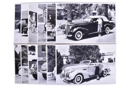 Twelve 11"x 17" Pontiac Promotional Photographs