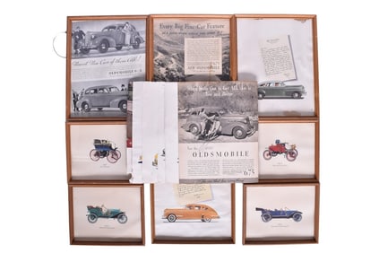 Fourteen Oldsmobile Advertisements 1897 to 1941