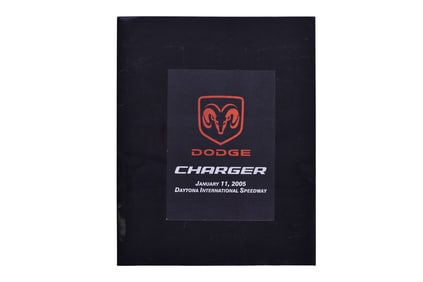 Dodge Charger Returns To NASCAR Nextel Cup Racing Packet And DVD 2005