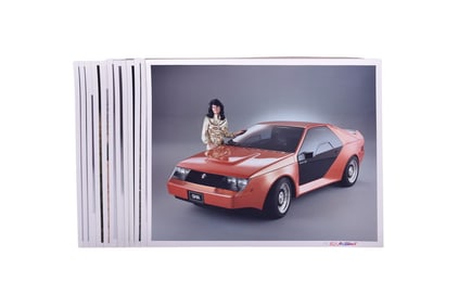 Thirteen Geoff Stunkard Ford Muscle Car Photos- 1976 Ford Mustang Cobra II, Mustang RSX- Ghia, 1970