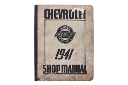 1941 Chevrolet Shop Manual