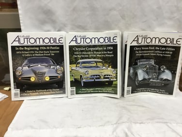Collectible Automobile - Eleven Issues - 2000, 2017, 2020, 2023