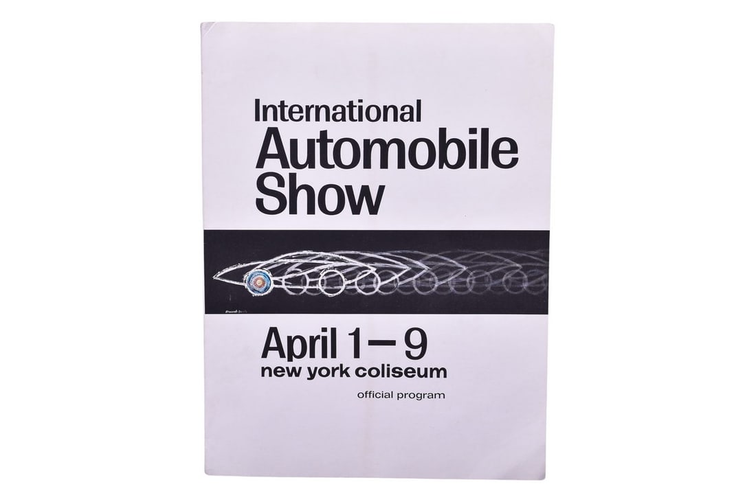 1967 International Automobile Show Program - New York Coliseum (1 of 4)