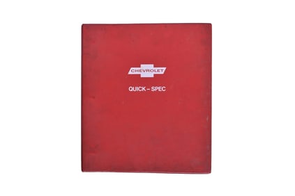 Chevrolet Dealer Service Binder From 1995- Chevrolet Service News, Service Technical Bulletins, 1976