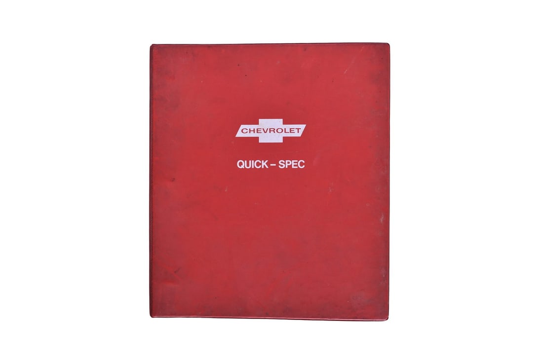 Chevrolet Dealer Service Binder From 1995- Chevrolet Service News, Service Technical Bulletins, 1976: Chevrolet Dealer Service Binder From 1995- Chevrolet Service News, Service Technical Bulletins, 1976 Carburetor Information, AMMCO Disk Brake Manual No. 9424Chevrolet Dealer service binder from 1995 f